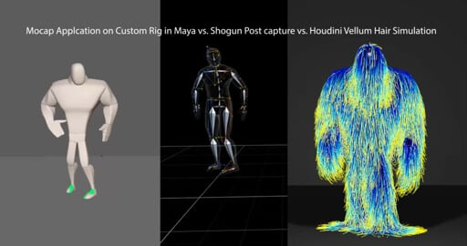 Симуляция волос c Houdini Vellum Hair