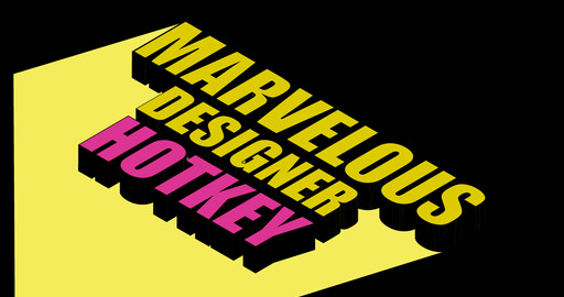 Hotkey в Marvelous Designer на русском