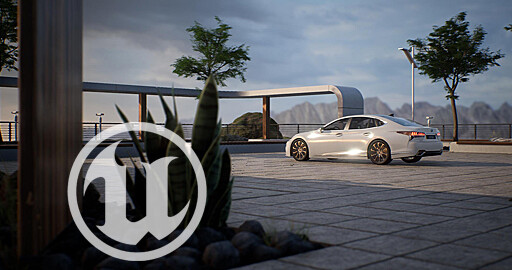 Lexus LS 500 Configurator (UE4)