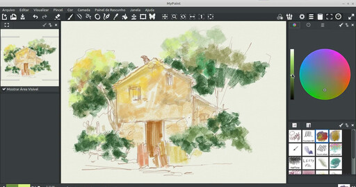 Команда разработчиков MyPaint представили MyPaint 2.0