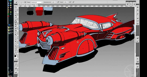 Making of a retro car