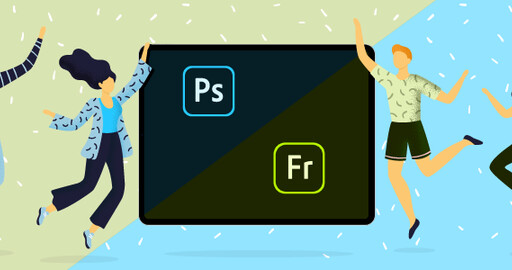 Adobe выпустили обновление Photoshop 1.3 для Ipad.