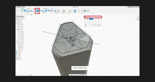 Как создать футуристичную пулю во Fusion 360