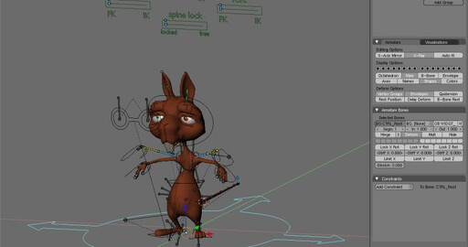 «Big Buck Bunny»: риг белки