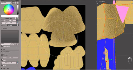 Урок по Blender 2.6. Лоуполи кукла