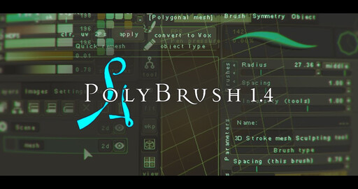 Polybrush 1.4 Вышел!