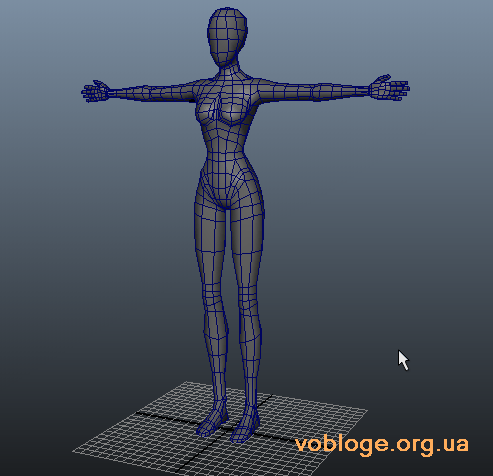 Создание скелета в Maya – Часть 1