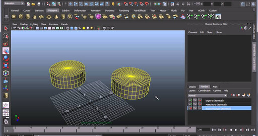 Интерфейс Maya. Часть 2.