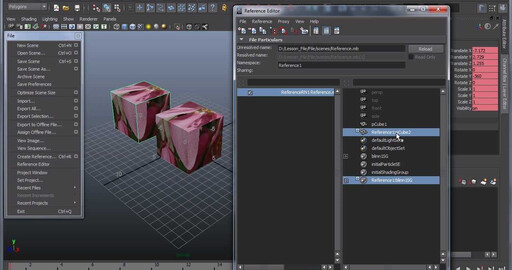 Интерфейс Maya. Часть 3. Menu file.