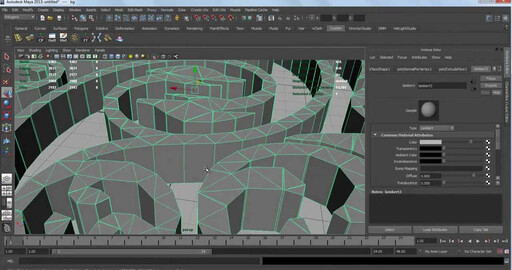 3D объект из текстуры в Maya.
