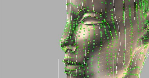 Моделирование человеческой головы посредством NURBS