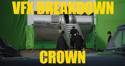 Немного визуальных эффектов в сериале Корона