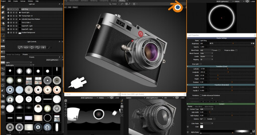 Плагин  HDR Light Studio для Blender.