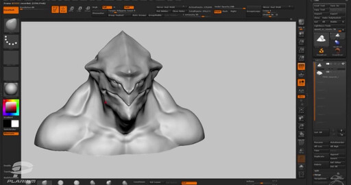 Скульптинг в ZBrush: поиск основных форм, образа и силуэта
