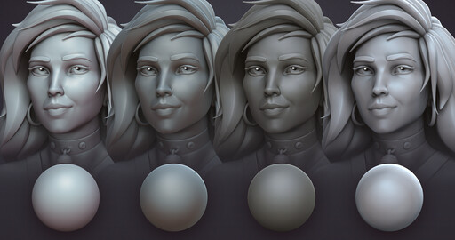 Рендеринг в ZBrush (материалы и настройки)