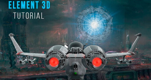 Element 3D Tutorial | After Effects Tutorial | VFX Эффекты тряски, портала, исчезновения