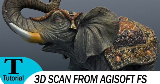3D скан в Agisoft Photoscan.