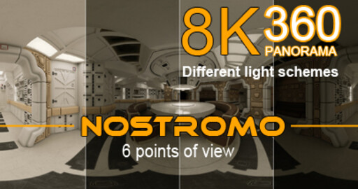 Nostromo 360. 6 points of view.