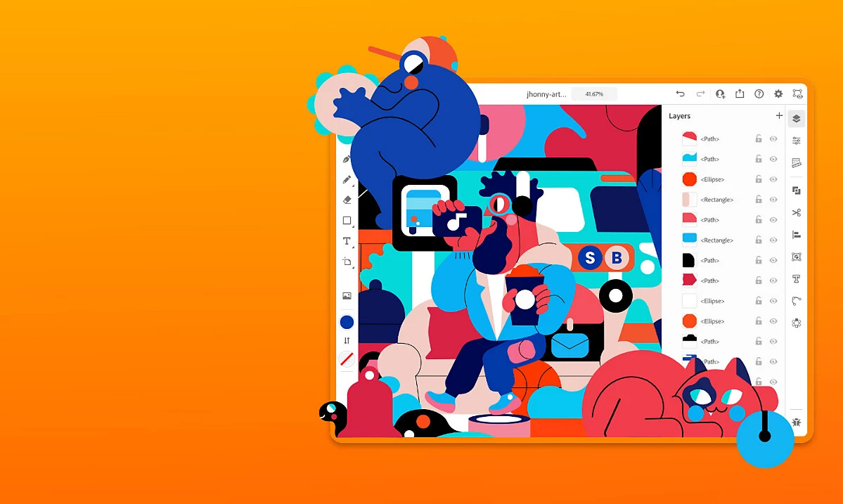 Adobe запускают мобильный Adobe Design.