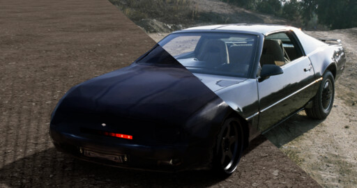 GANverse3D — Knight Rider KITT воссоздан с помощью искусственного интеллекта NVIDIA