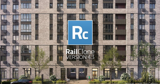Состоялся релиз RailClone 4.3 для 3ds Max.