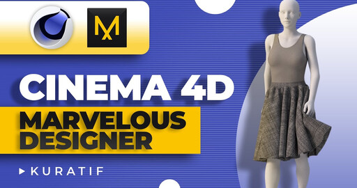 Cinema 4d  Marvelous designer
