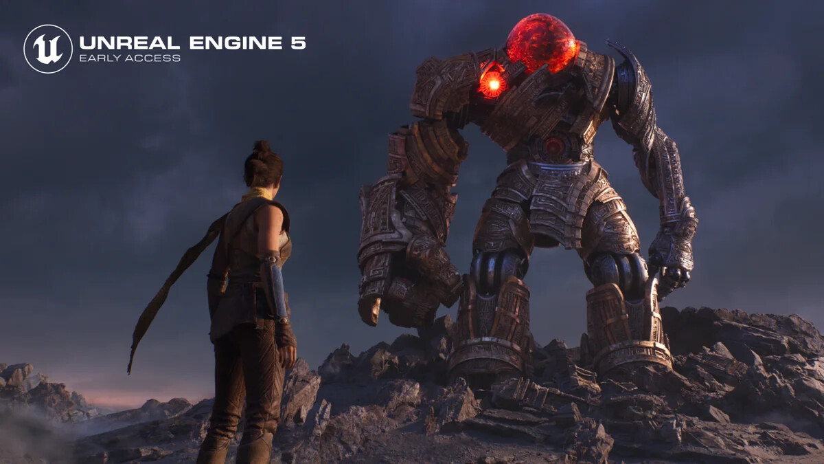 Unreal Engine 5 в раннем доступе (запись стрима).