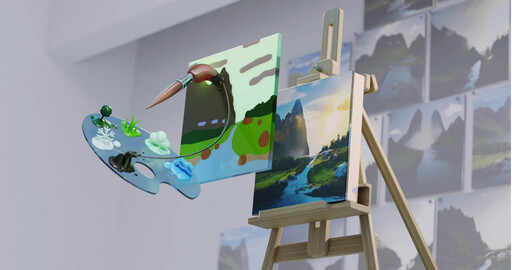 Новое приложение NVIDIA Canvas.