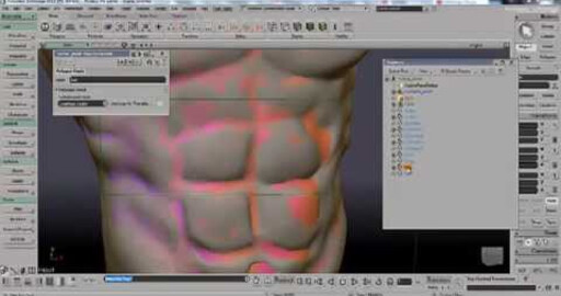 Запекание Normal map в Softimage XSI