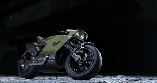 Making Of "concept motorcycle オートバイ"