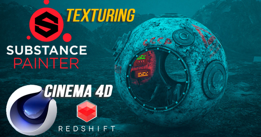 Substance Painter + Redshift + Cinema 4D | Создание материала в Substance Painter для Redshift
