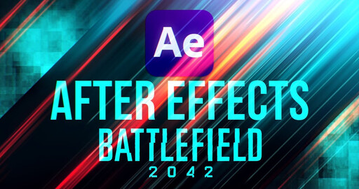 🌠 Анимация фона Battlefield 2042 в After Effects.