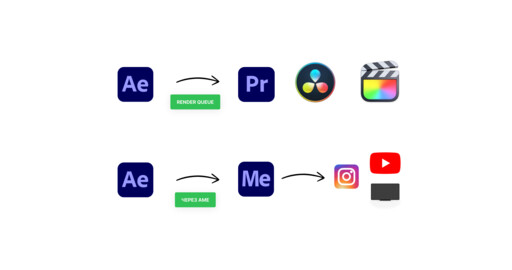 Рендер в Adobe Media Encoder