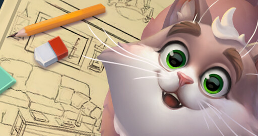 О работе 2D-художника в Playrix... и котиках