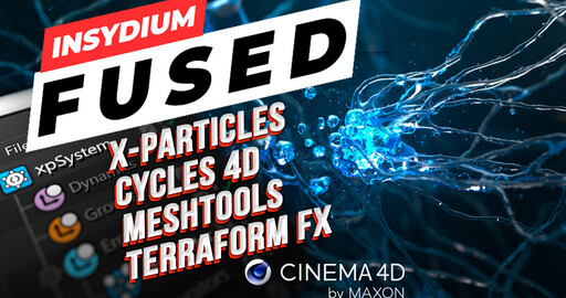 Полный ОБЗОР Insydium Fused | X-Particles | Cycles 4D | MeshTools | Terraform FX