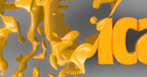 Сочная анимация из жидкости в текст в Cinema 4D