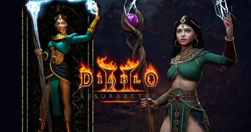 Sorceress Diablo 2