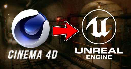 Экспорт проекта из Cinema 4D в Unreal Engine | C4D UE Tutorial