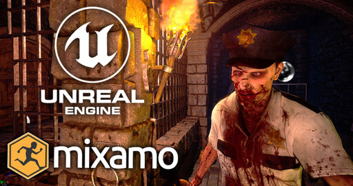 Из MIXAMO в Unreal Engine | Импорт и объединение анимаций ПЕРСОНАЖА в UE