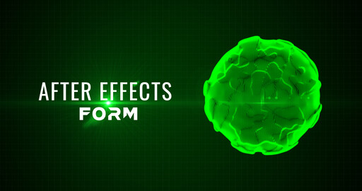 Плагин Trapcode FORM в After Effects | Создание анимационной композиции