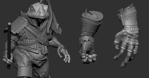 Work in process Frog Witcher