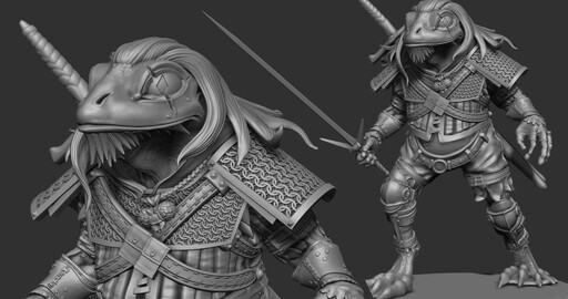 Work in process Frog Witcher