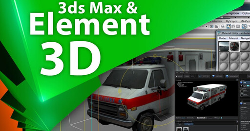 Element 3D. Экспорт из 3dsmax