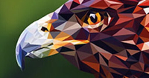 Рисуем орла в стиле low poly