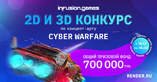 Концепт-арт Cyber Warfare
