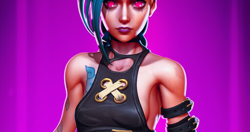 Jinx фанарт