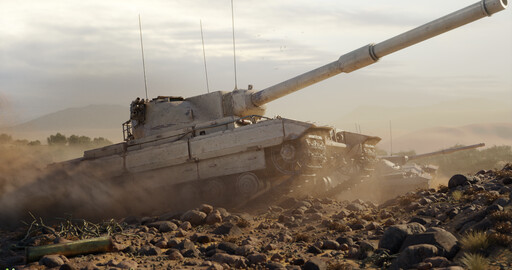 Making Of "FV-214 Conqueror game-ready model"