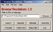 Browser Resolutions 1.1
