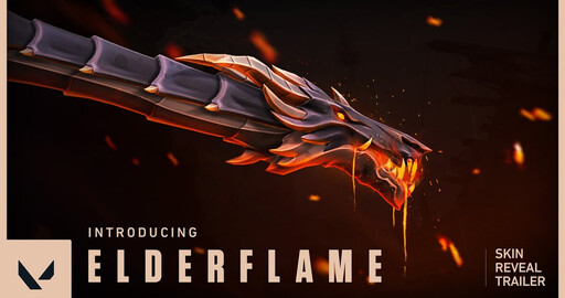 Разработка скина ElderFlame для Valorant
