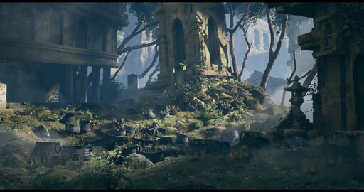 Создаем болото в стиле Elden Ring в Maya и Unreal Engine 5